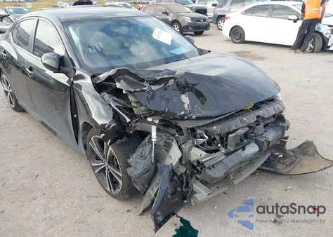 2021 Nissan Sentra Sr Xtronic Cvt z USA, uszkodzony, nr VIN 3N1AB8DV1MY238392